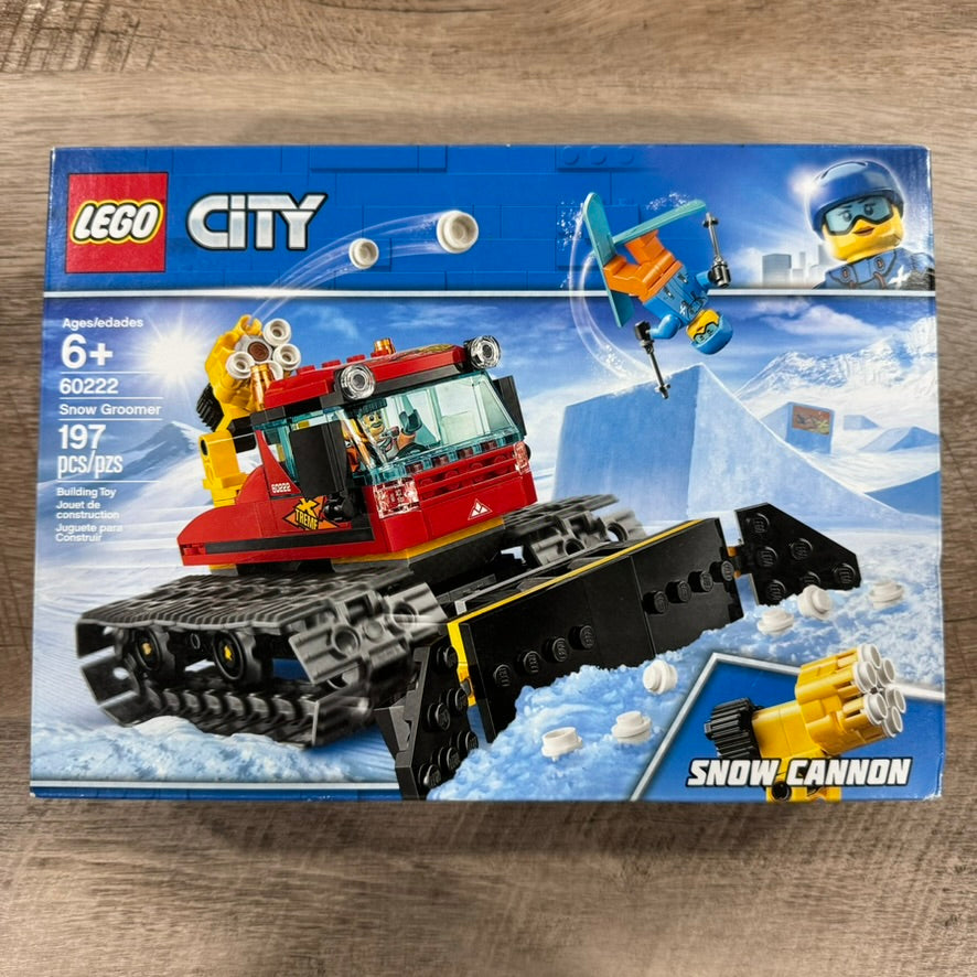 Lego City Snow Groomer with Snow Cannon 60222 197 Pcs New 2019 Retired