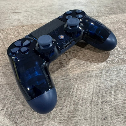 500 Million Limited Edition Sony DualShock 4 Controller CLEAR Dark Blue NEW!