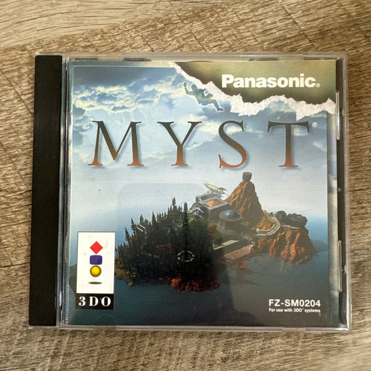 Myst (Panasonic 3DO, 1995) CIB Jewel Case W/ Manual & Mint Disc!🔥