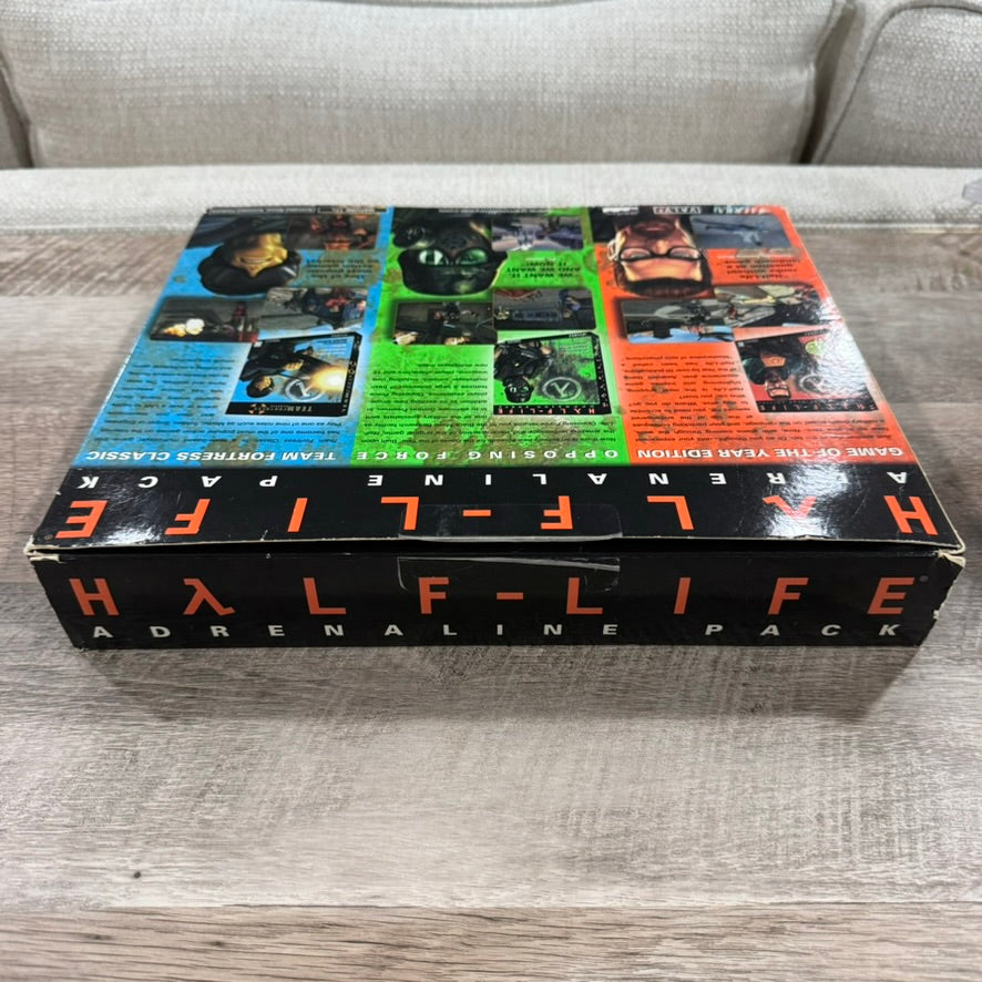 Half-Life: Adrenaline Pack (PC Game, 1999) Big Box Near CIB & Clean!