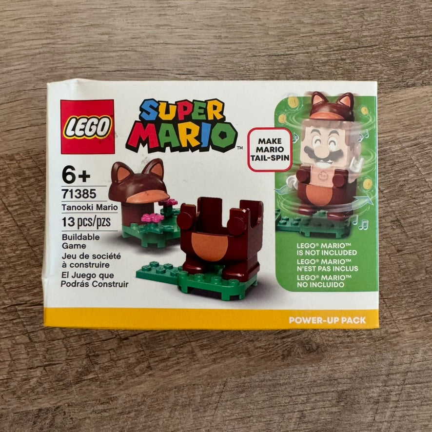 Lego Super Mario 71385 Tanooki Mario Power-Up Pack Brand New & Sealed!