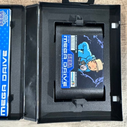 TinTin In Tibet (Sega Mega Drive, 1996) CIB & CLEAN Case, Manual & Cart!