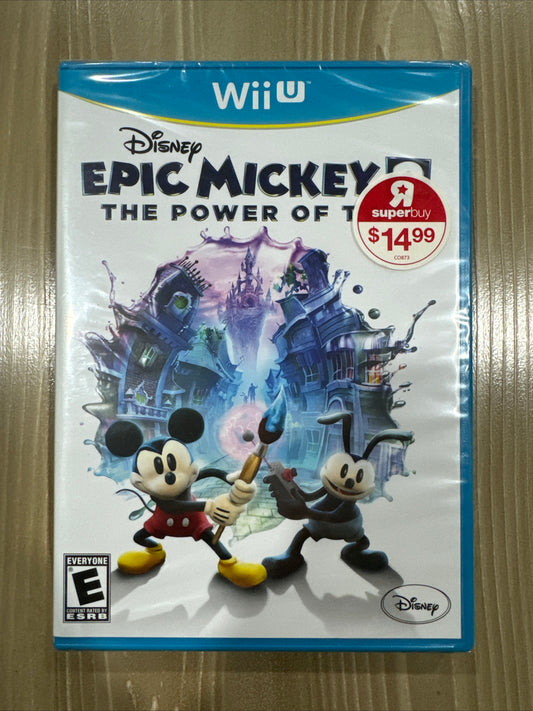 Disney Epic Mickey 2: The Power of Two (Nintendo Wii U, 2012)