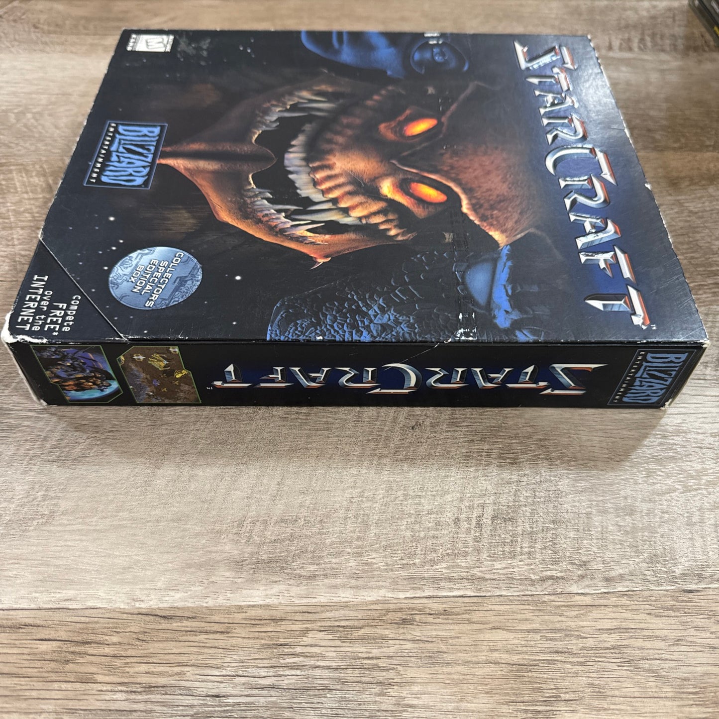 StarCraft Collectors Special Edition Zerg Cover 1997 Big Box PC Game CIB