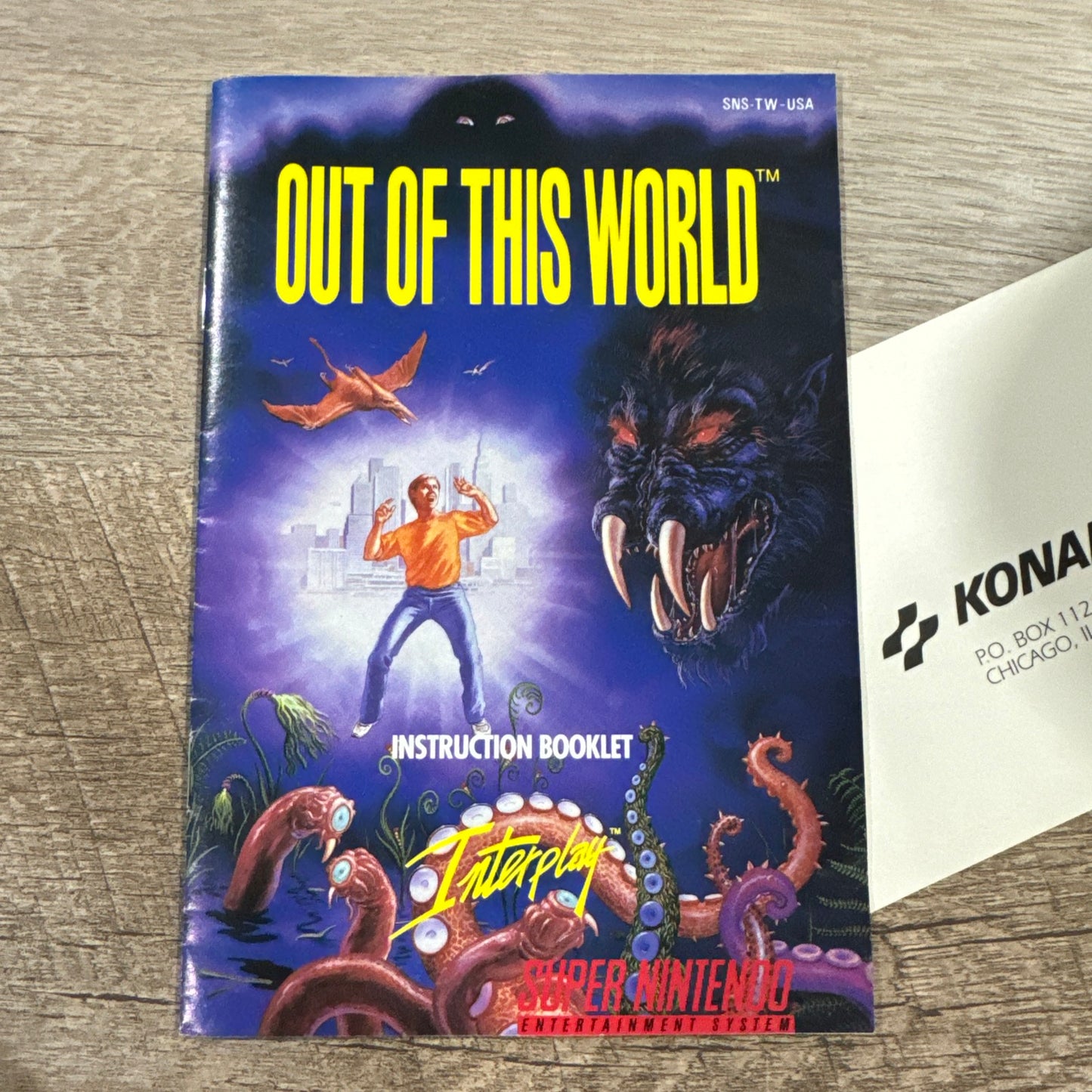 Out Of This (Super Nintendo SNES, 1994) CIB Complete Copy & Clean/Authentic!