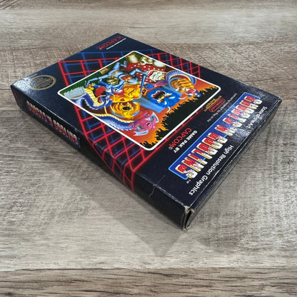 Ghosts And Goblins NES Cib Great Condition See Photos