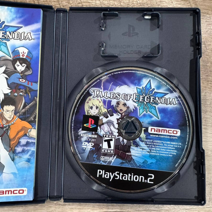 Tales of Legendia (Sony PlayStation 2, PS2 2006) CIB W/ MINTY DISC & Manual!