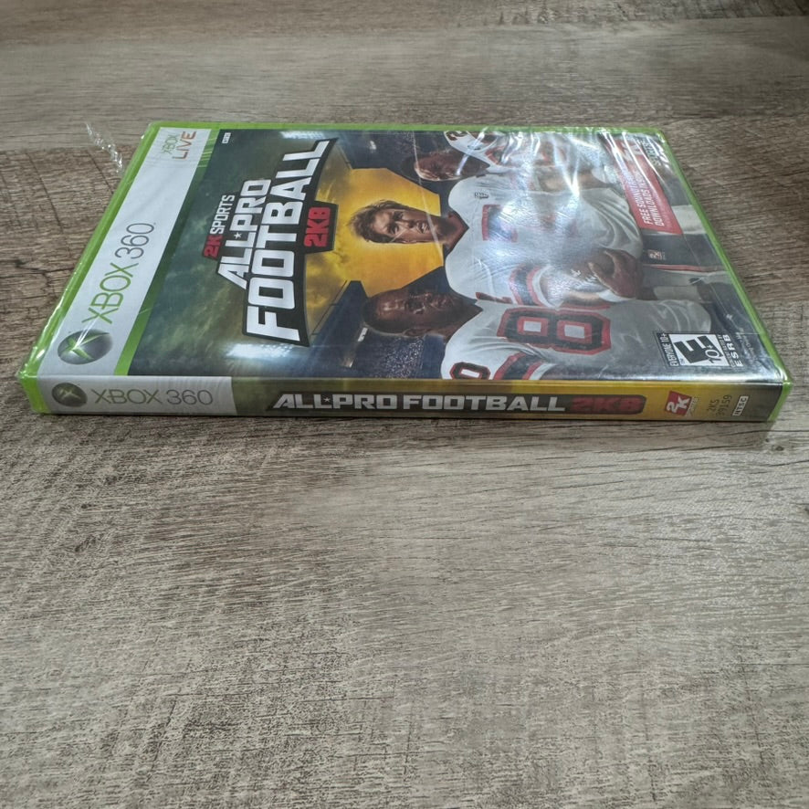 All-Pro Football 2K8 (Microsoft Xbox 360, 2007) Brand New & Factory Sealed!