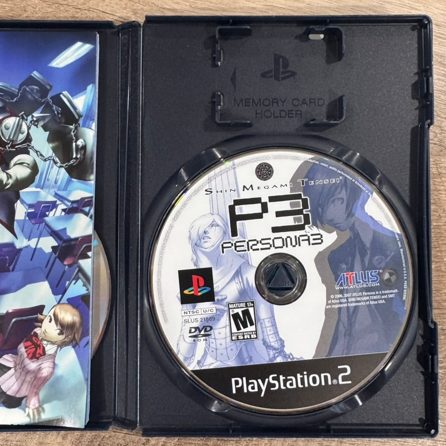 Shin Megami Tensei: Persona 3 [Limited Edition] (PlayStation 2, 2007) CIB & VGC!