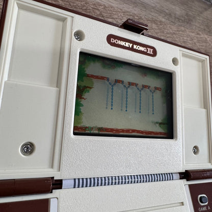 Nintendo Game & Watch Donkey Kong II (Handheld Console JR-55) INCREDIBLY CLEAN!