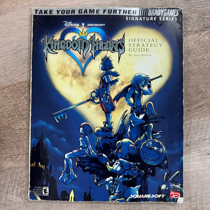 Kingdom Hearts Official Strategy Guide Signature Series No Stickers READ