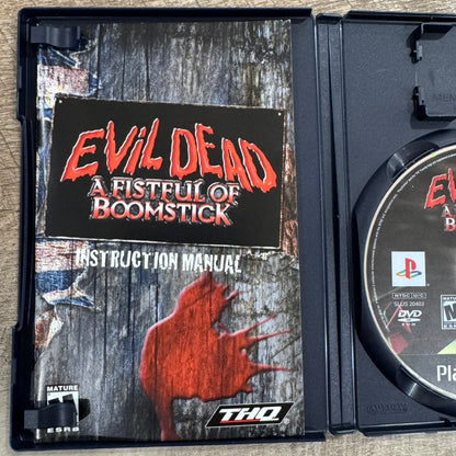 Evil Dead A Fistful Of Boomstick (Sony PlayStation 2, 2003) CIB & Very Clean!💥