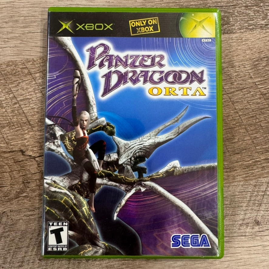 Panzer Dragoon Orta (Microsoft Xbox, 2003) Complete W/ Manual, Disc & Case!