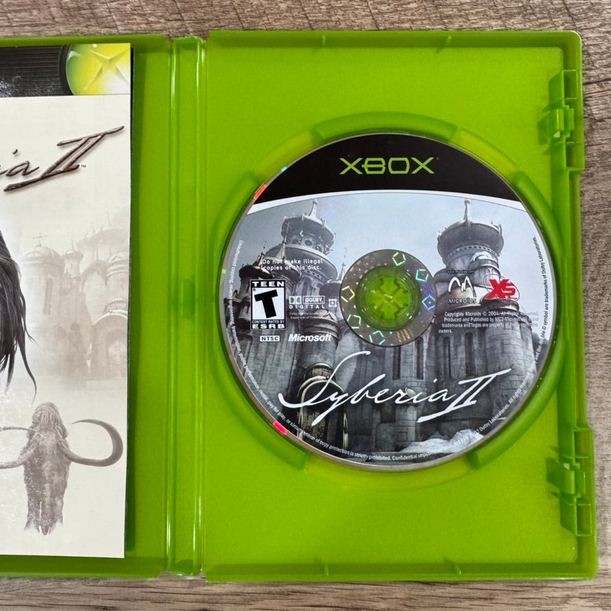 Syberia II: Kate Walker's Adventure Continues (Microsoft Xbox, 2004) CIB & VGC!