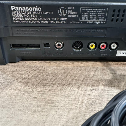 Panasonic 3DO REAL FZ-1 Console US NSTC w/ 2 Wireless DOCS Controllers CLEAN!