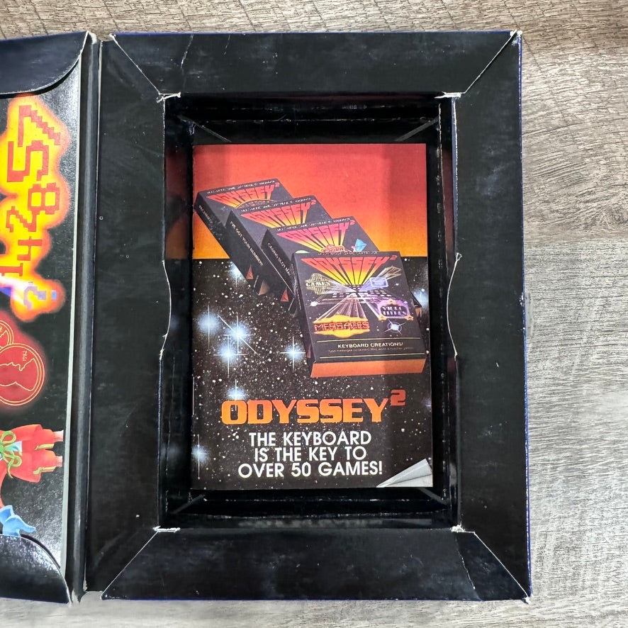 Nimble Numbers Ned (Magnavox Odyssey 2, 1982) CIB W/ Math Wizardry Book! CLEAN!