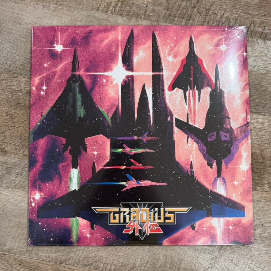 Gradius Gaiden Soundtrack (Clear Vinyl) New Sealed