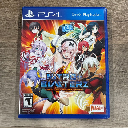 Nitroplus Blasterz: Heroines Infinite Duel (PlayStation 4, PS4 2016) CIB & Mint!