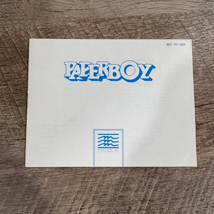 Paperboy (Nintendo Entertainment System, NES 1988) CIB W/ CLEAN Cart & Manual!