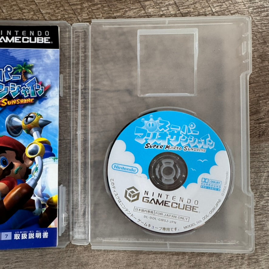 Super Mario Sunshine (Nintendo Gamecube, NTSC-J 2002) Fully CIB & Minty!