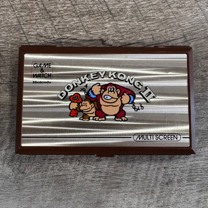 Nintendo Game & Watch Donkey Kong II (Handheld Console JR-55) INCREDIBLY CLEAN!