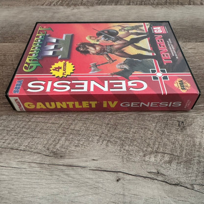 Gauntlet IV (Sega Genesis, 1993) Complete W/Case, Manual & Cart🔥NICE CIB!🔥