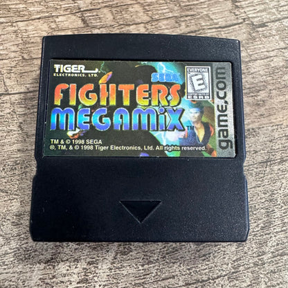 Fighters Megamix (Tiger Game.Com Handheld System, 1998) MINT Cart & Manual!