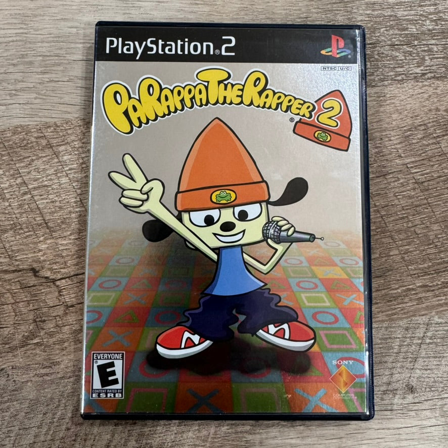 PaRappa the Rapper 2 (Sony PlayStation 2 PS2, 2002) CIB with Manual MINT