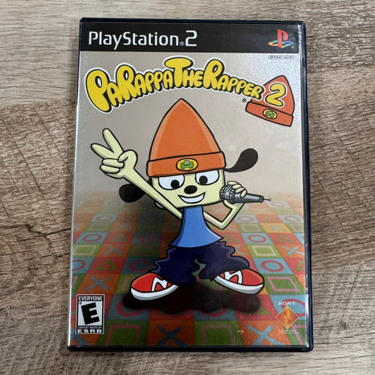 PaRappa the Rapper 2 (Sony PlayStation 2 PS2, 2002) CIB with Manual MINT