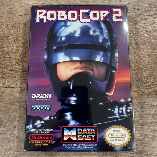 RoboCop 2 (Nintendo NES, 1991) 🔥Beautiful Box & Cart! Near Mint Condition🔥