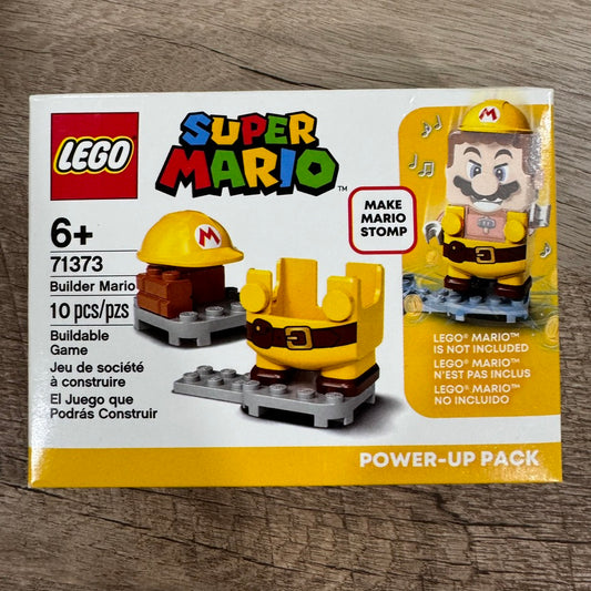 Lego Nintendo Super Mario 71373: Builder Mario Power-Up Pack SEALED & Retiring!