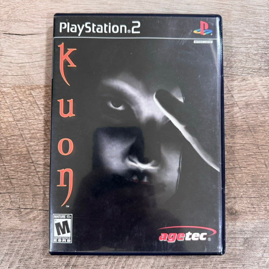 Kuon (Sony PlayStation 2, PS2 2004)🔥NEAR MINT DISC & Clean Art & Case! WOW!🔥