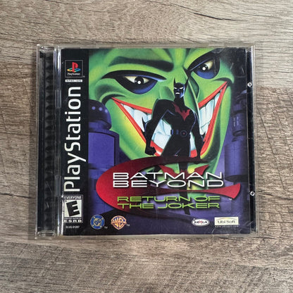 Batman Beyond: Return of the Joker (Sony PlayStation 1, PS1 2000) CIB W/ Reg!