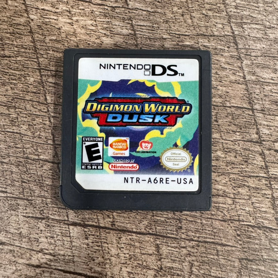 Digimon World Dusk (Nintendo DS, NDS 2007) CLEAN CART Only. Tested & Working!