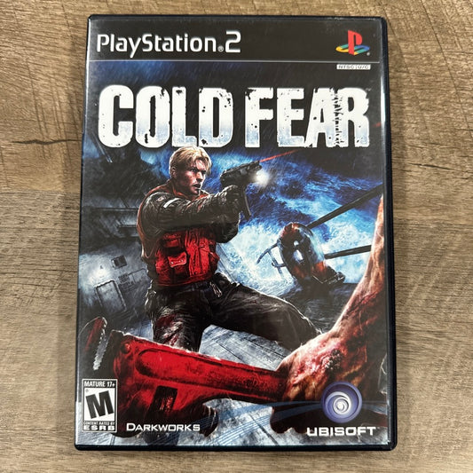 Cold Fear (Sony PlayStation 2, PS2 2005) Beautifully ❄️Clean CIB Copy🔥