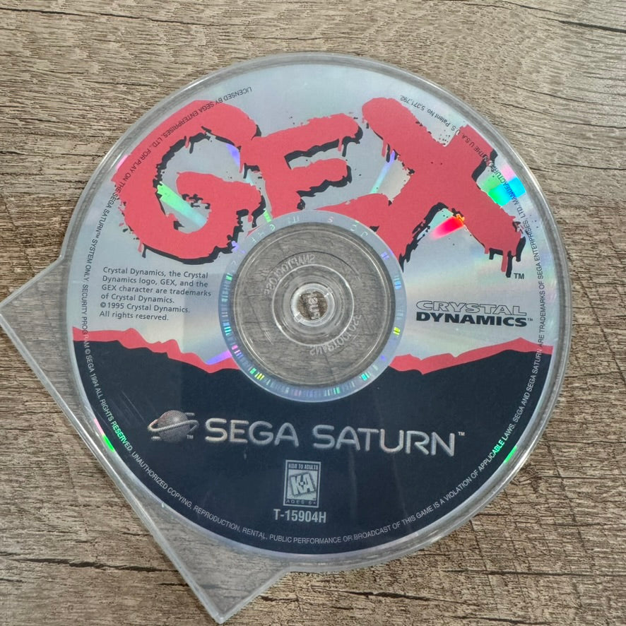 Gex (Sega Saturn, 1995) Disc Only