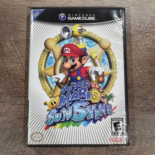 Super Mario Sunshine (Nintendo GameCube, 2006) Complete W/ Manual & Good Disc!