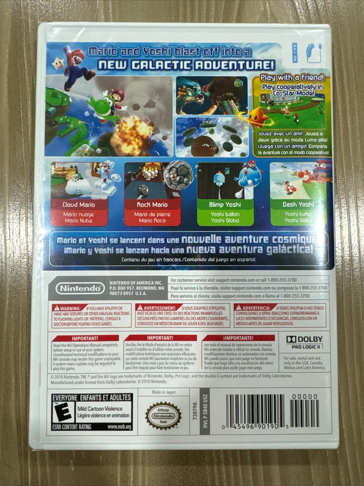 Super Mario Galaxy 2 (Nintendo Wii, 2010) BRAND NEW SEALED