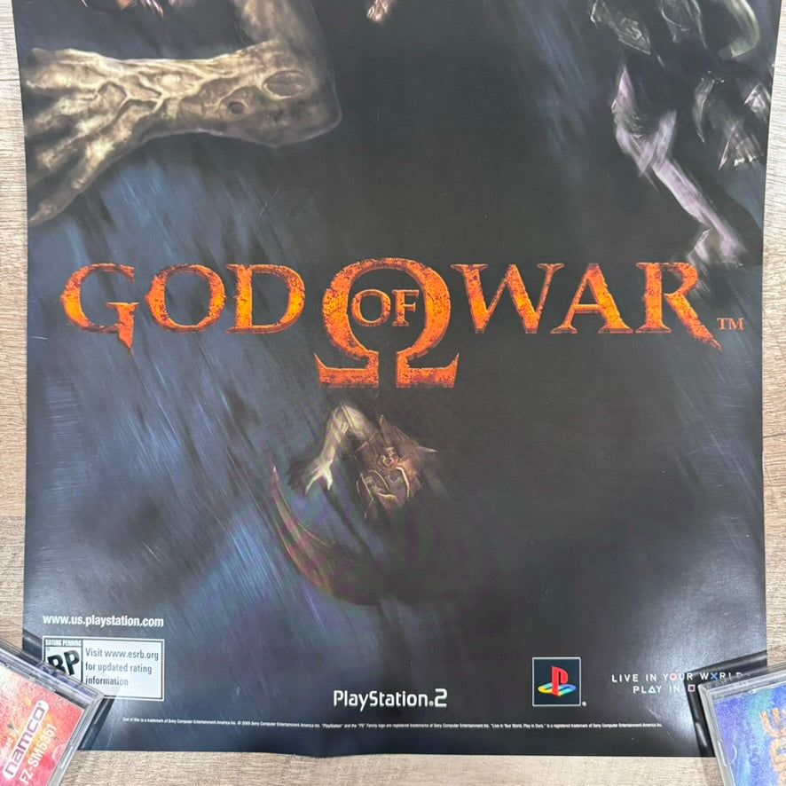 God Of War (Playststion 2, 2005) E3 Press Kit🔥HUGE BOX W/ Game, Guide & MORE!🔥