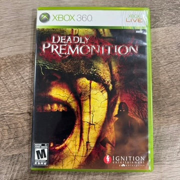 Deadly Premonition (Microsoft Xbox 360, 2010) CIB Complete & Beautifully Clean!