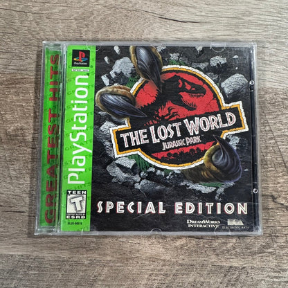 The Lost World: Jurassic Park Special Ed. (Sony PlayStation 1, 1997) CIB & CLEAN