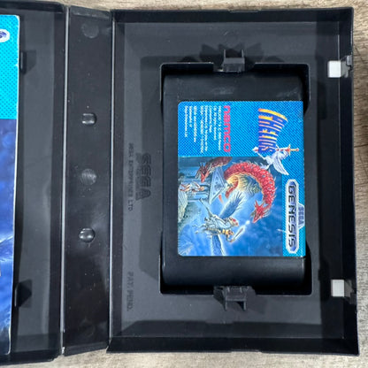 Phelios (Sega Genesis, 1990) CIB w/ Manual, Cart & Case. Very Clean Copy!