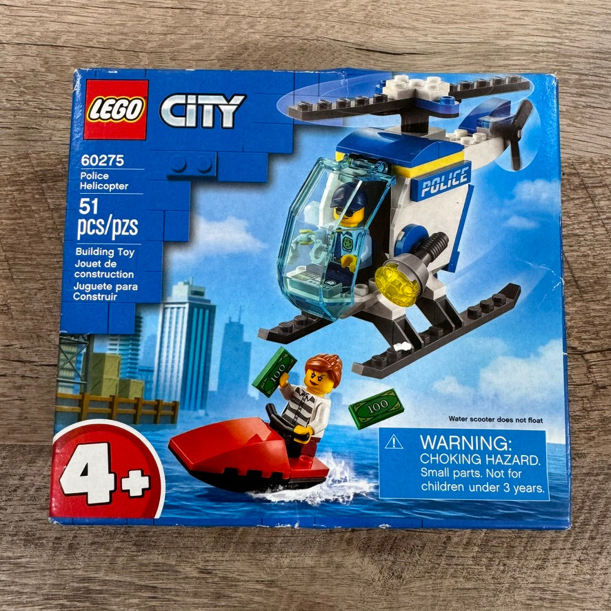 LEGO City 60275 Police Helicopter New Sealed Retired Cops & Robbers Set