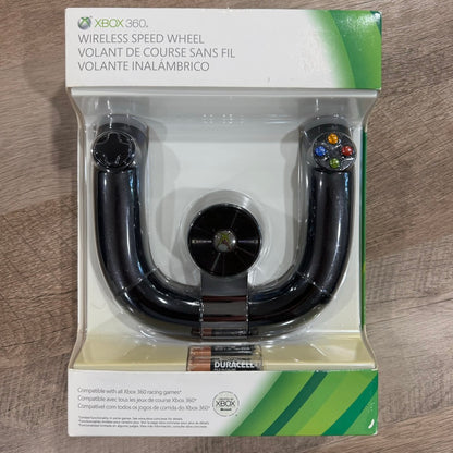 Microsoft XBOX 360 Wireless Racing Steering Speed Wheel Controller NEW & SEALED!