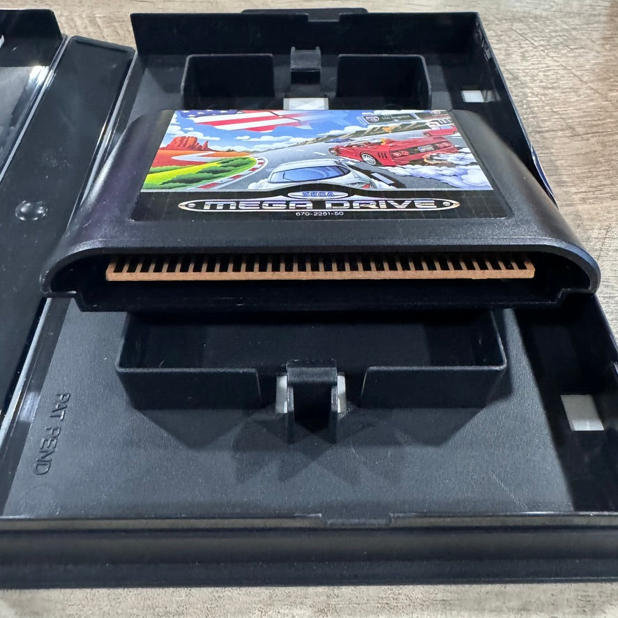 Turbo OutRun (Sega Megadrive, 1992 PAL) Complete & Near Mint!