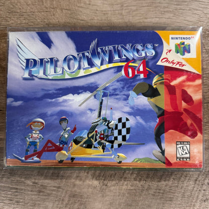 Pilotwings 64 (Nintendo 64, N64 1996) CIB & Crispy Clean Condition! 🔥WOW🔥