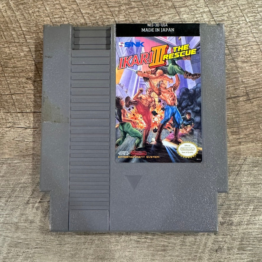 Ikari Warriors III: The Rescue (Nintendo Entertainment System, NES 1991) VG Cart