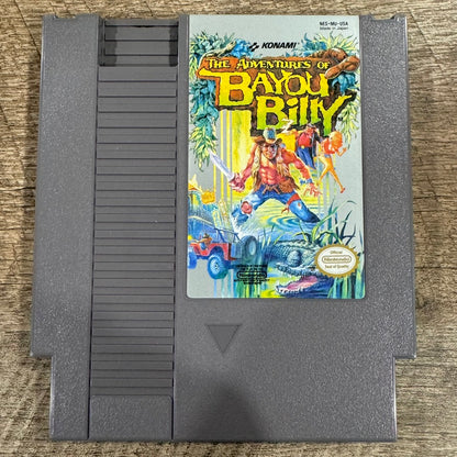 The Adventures of Bayou Billy (Nintendo NES, 1989) CIB & CLEAN SEAL! Beautiful!