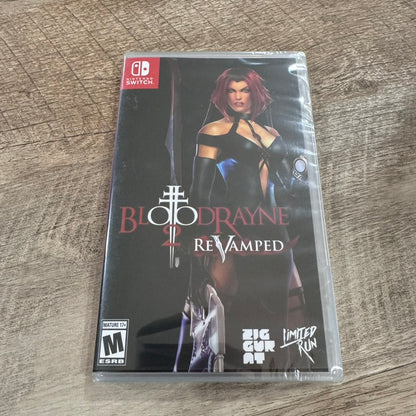 Bloodrayne 2 Revamped (Nintendo Switch, 2022) Limited Run Games (LRG) Brand New!