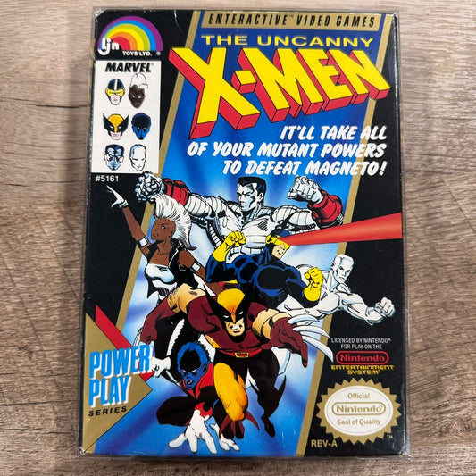 The Uncanny X-Men (Nintendo NES, 1989) CIB, Authentic & Tested🔥Beautiful Copy🔥